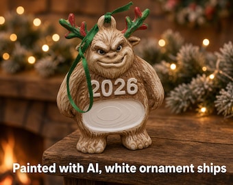 Spooky Monster Christmas Ornament Kit, Paint Your Own 2026