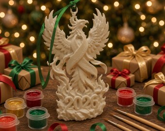 Cancer Awareness Ornament Kit, Paint Your Own Ribbon 2026