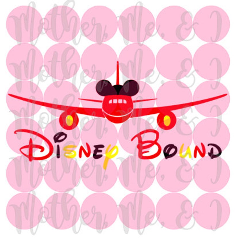 Download Disney Bound / Airplane / Mickey / Vacation SVG DXF PNG ...