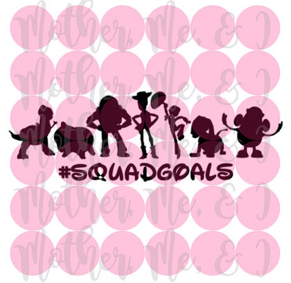 Download Toy Story Squad Goals / Disney / Buzz Woody Jessie SVG DXF ...