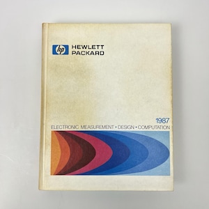 VTG HP 1987 Elektronisk mätdesign och beräkningskatalog HC Hewlett Packard