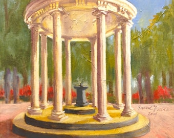 UNC Well Chapel Hill Art Print: Hand Signed Limited Edition Giclee