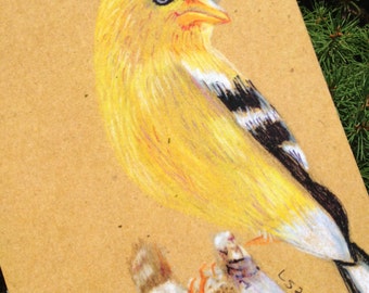 Goldfinch Card