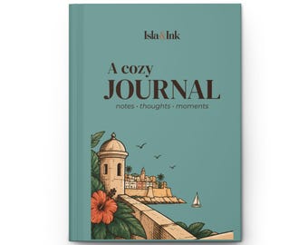 Cozy Journal | Hardcover Blank Notebook for Notes and Thoughts