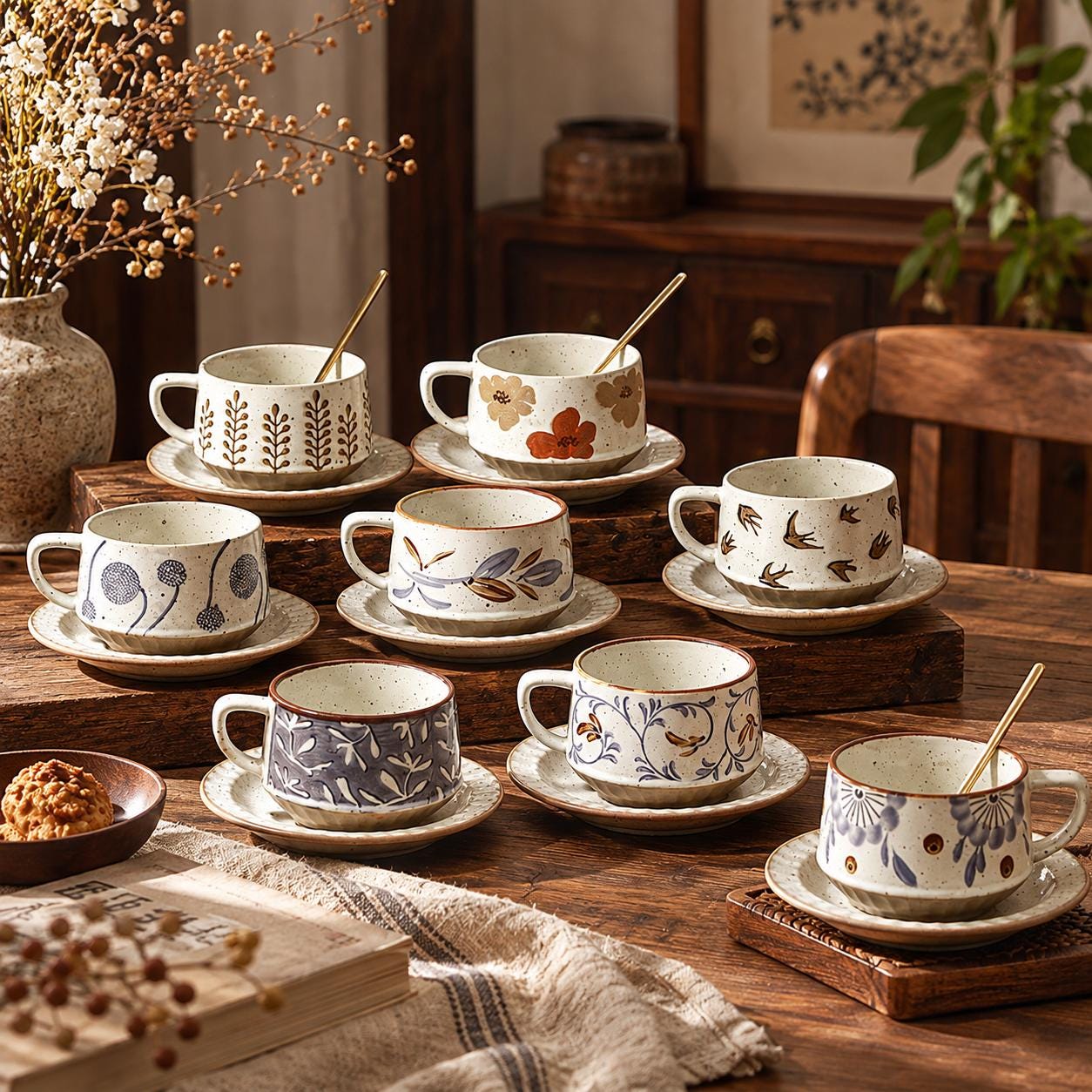 Tasse und untertasse set