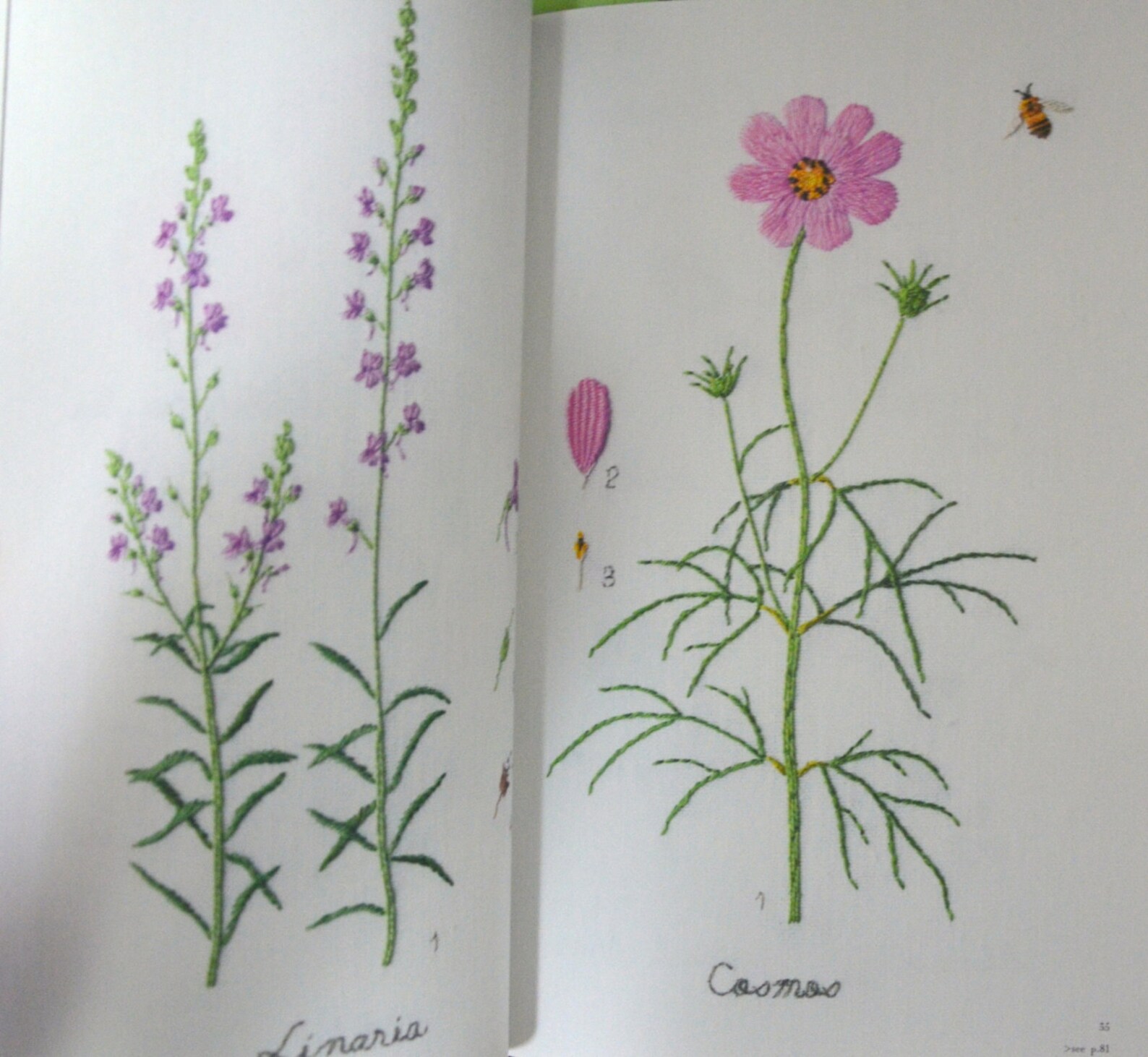 Embroidered Garden Flowers by Kazuko Aoki Japanese Embroidery Etsy