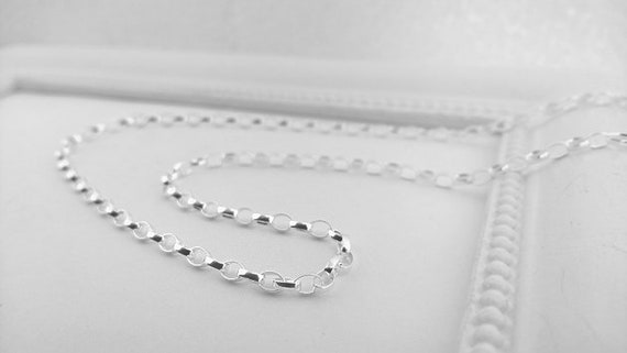 Chaîne argent 925 maille gourmette 50 cm | MATY