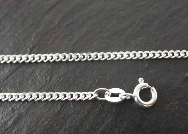 アクセサリー BWL Round Chain Necklace 21inch 53cm Curb Chain Necklace 46cm-50cm/18-20' in Sterling Silver