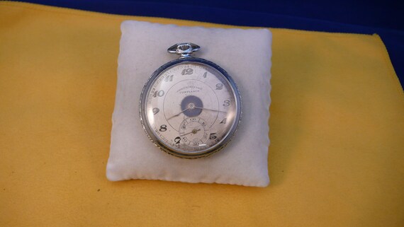 Montre De Poche Chronomètre Art Nouveau Swiss Made - Mécanique Manuelle - Occasion