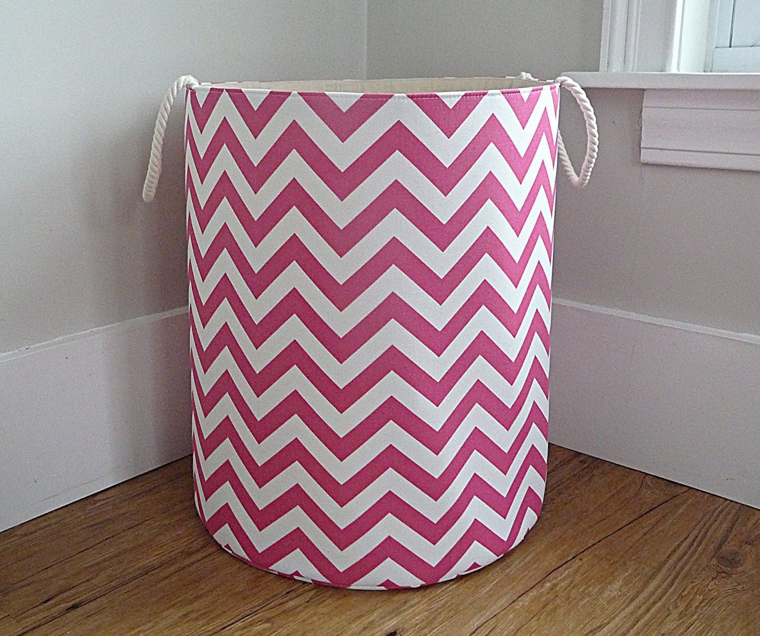 Extra Large Hamper Fabric Storage Laundry Basket Candy Pink Etsy