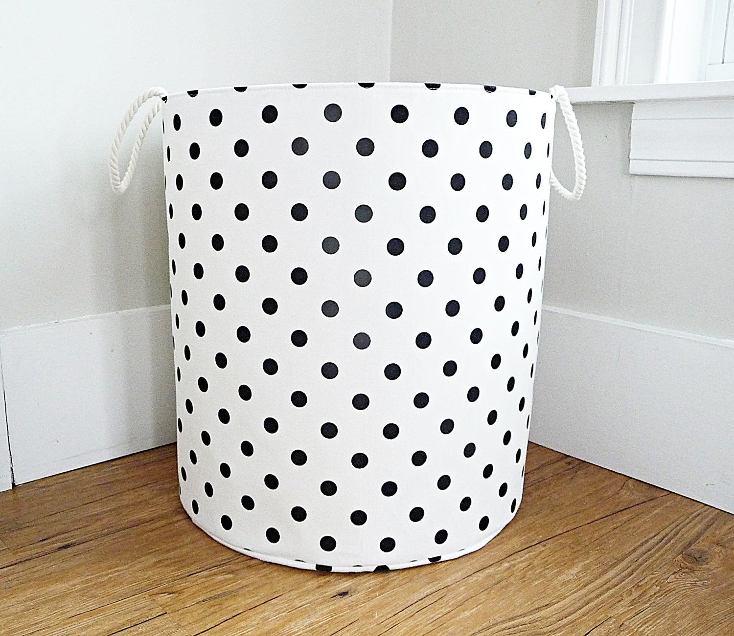 Extra Large Hamper Fabric Storage Laundry Basket White and Etsy