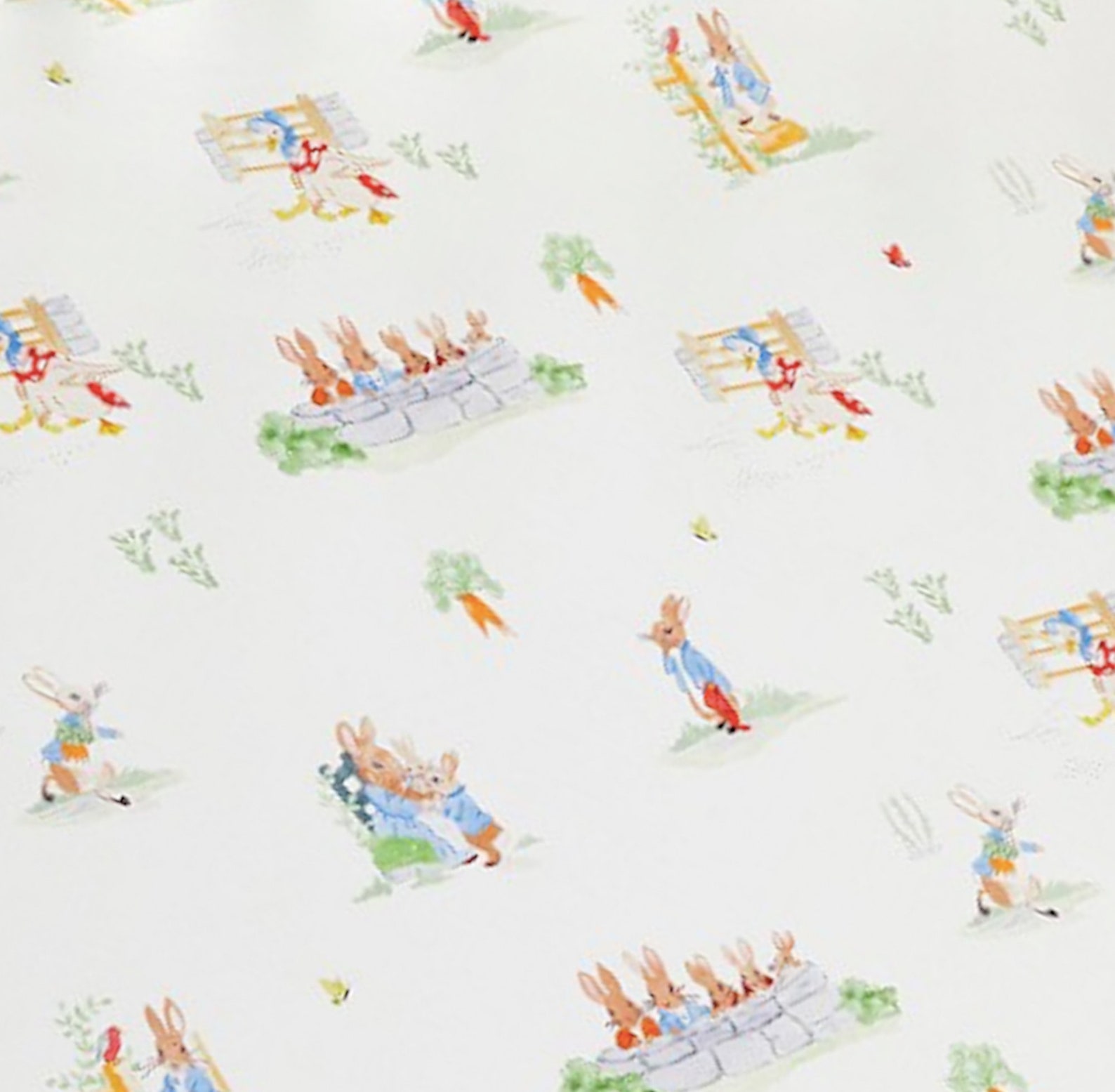 Peter Rabbit Fabric Storage Laundry Hamper Toy Nursery Fabric - Etsy