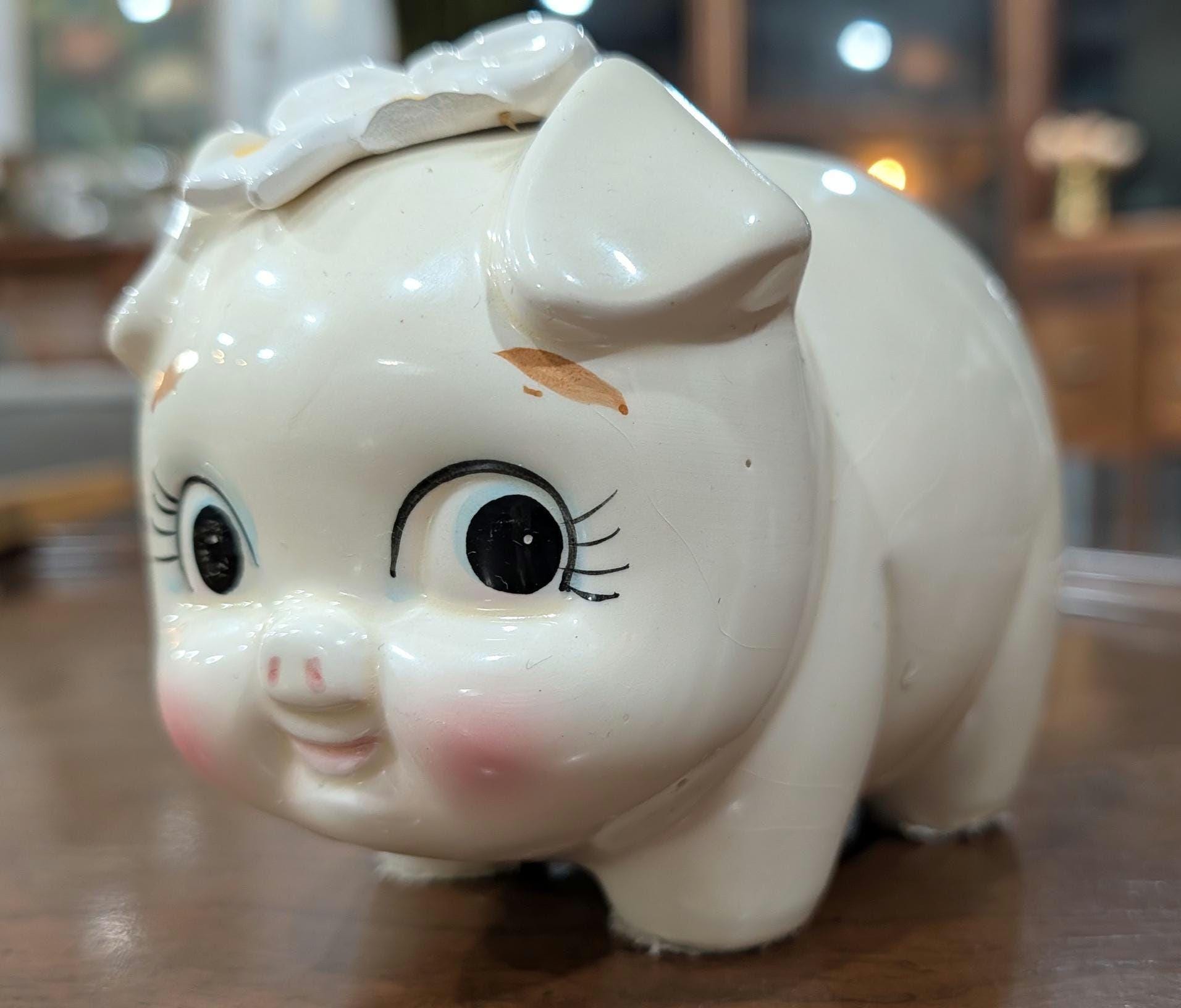 Vintage Japan Piggy Bank - Etsy