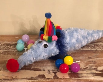 Clown Worm On A String Plushie