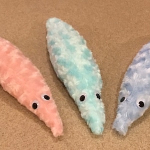 Worm On A String Plushie 3 Feet Long