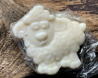 Little Sheep Soap Mold: Brownie Size, Baby Shower Favors