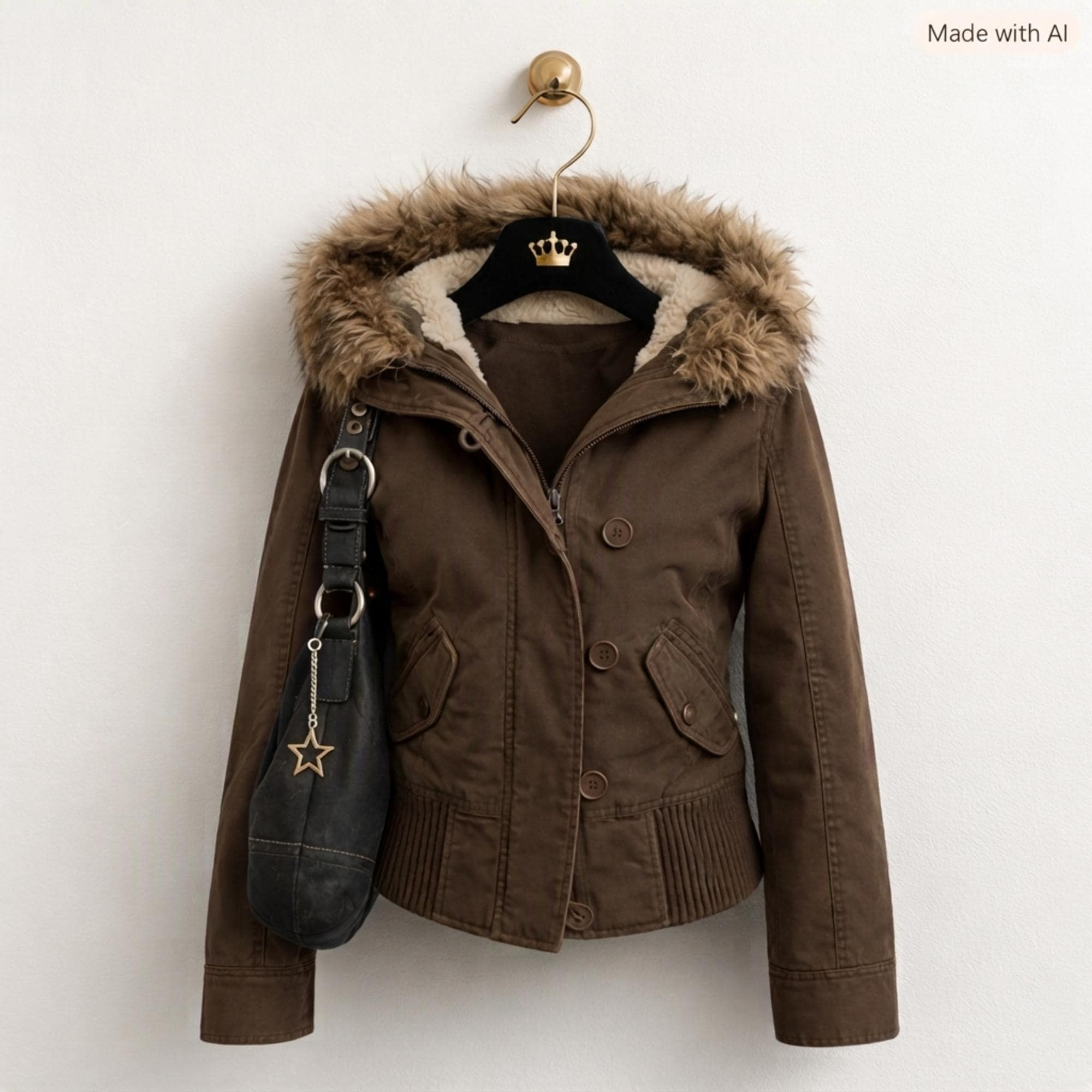 Y2k Fur Jacket - Etsy Canada