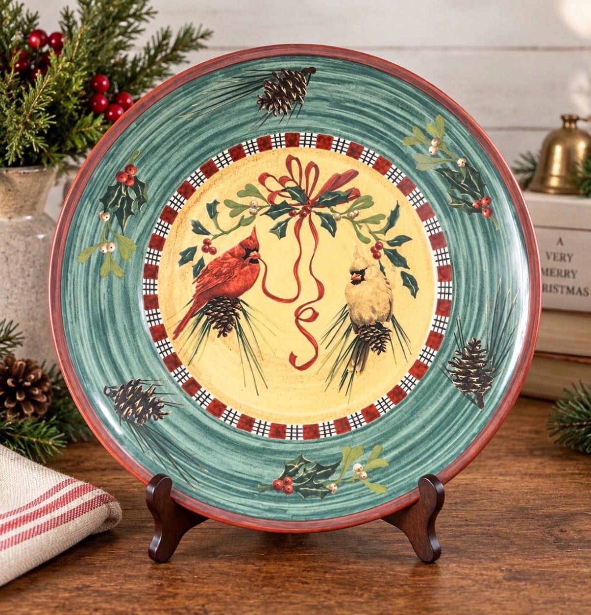 Lenox Winter Greetings Platter - Etsy