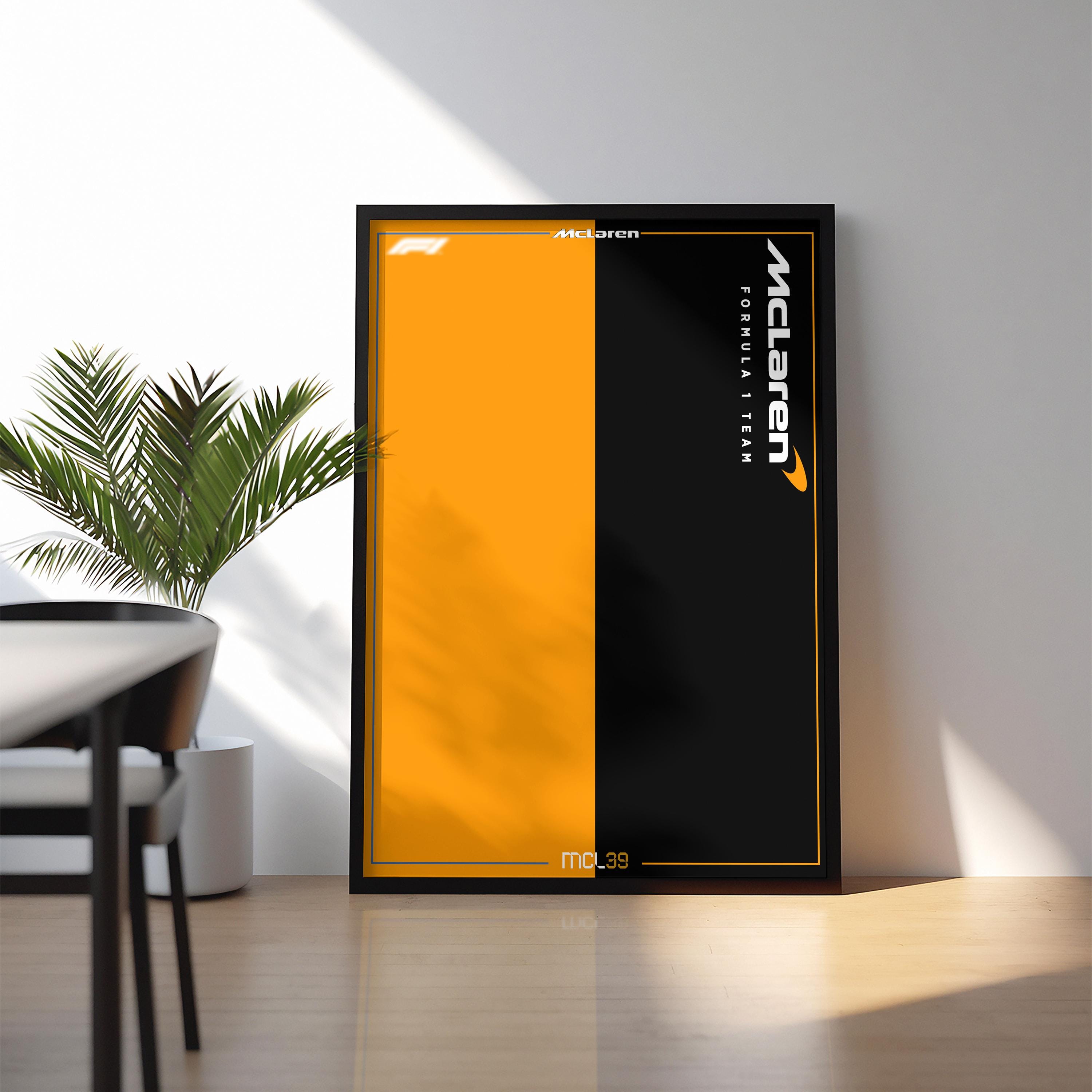 F1 Posters Mclaren 50x70 Cm - Etsy