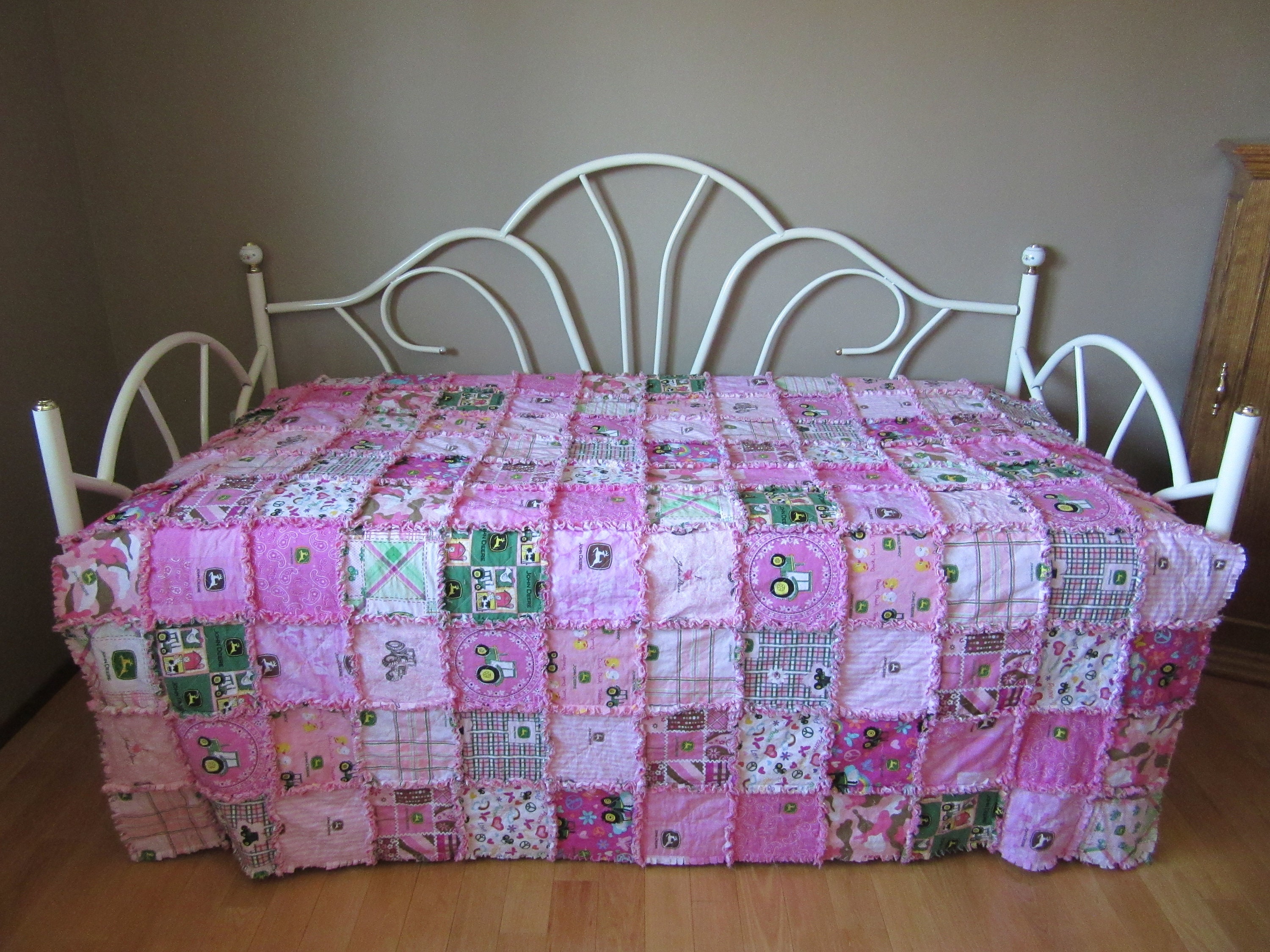 john deere twin bed sheets