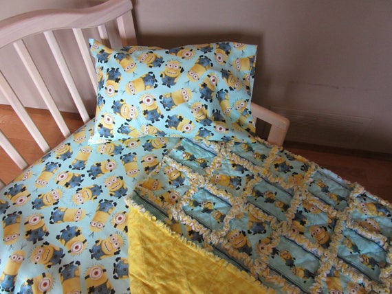 minions crib bedding set