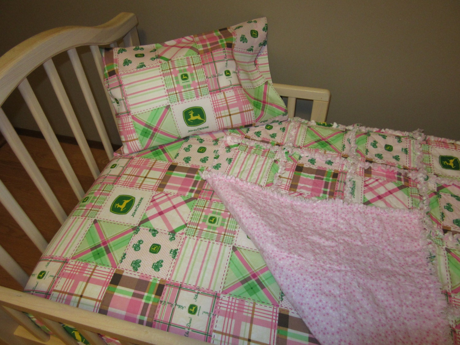 john deere baby crib bedding