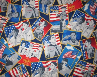 BTY Boy Scouts of America Fabric By The Yard