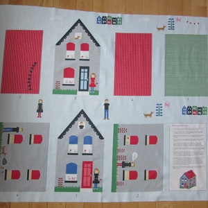 Tissu à panneaux de coussin NEIGHBORHOOD House - 3D
