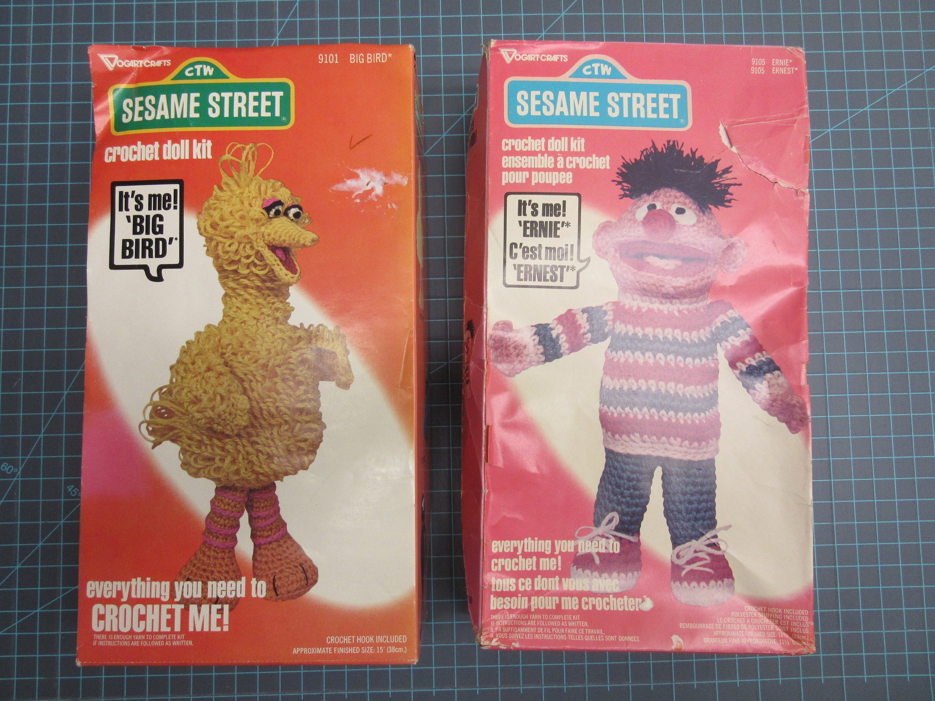 Janlynn Sesame Street Big Bird Latch Hook Kit 13 x 13