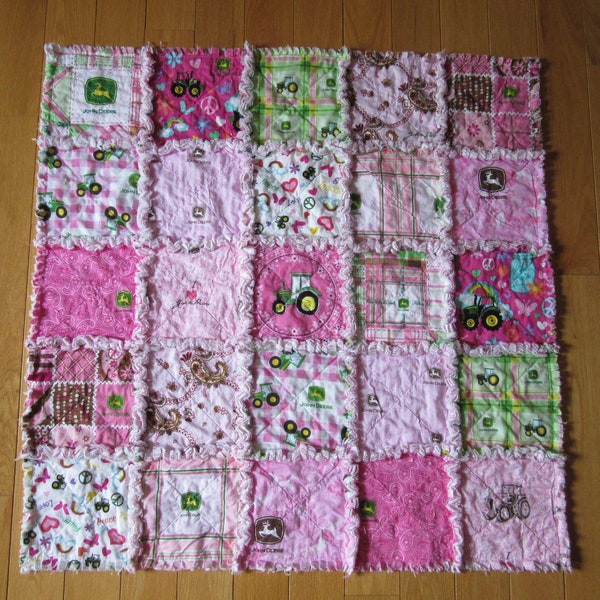 Pink John Deere Etsy