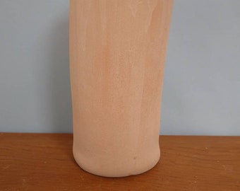 Tinted Tower Unglazed Clay Cactus Pot