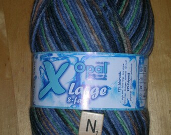 8-fold sock yarn by Opal, edition X-large, color 6481