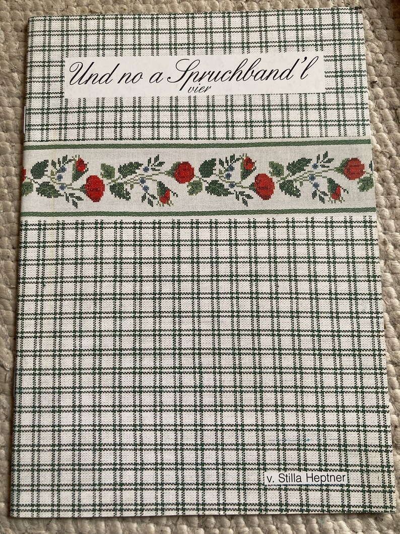 various booklets with embroidery instructions 2