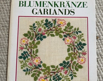 various booklets with embroidery instructions
