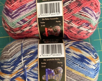 Sockenwolle von Opal, aus der Serie Regenwald