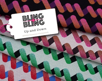 Bling Bling Collection, Jacquard Up and Down, Hamburger Liebe