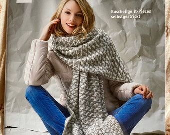 Book Knitting Maxi Scarves