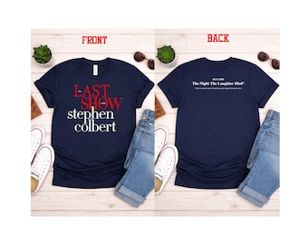 Fast Ship - The Last Show with STEPHEN COLBERT T-Shirt, Stephen Colbert Tee