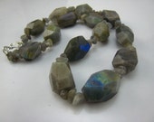 Labradorite Nuggets Necklace