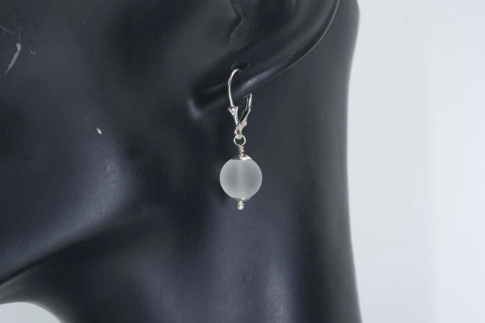 White quartz earrings Clearance