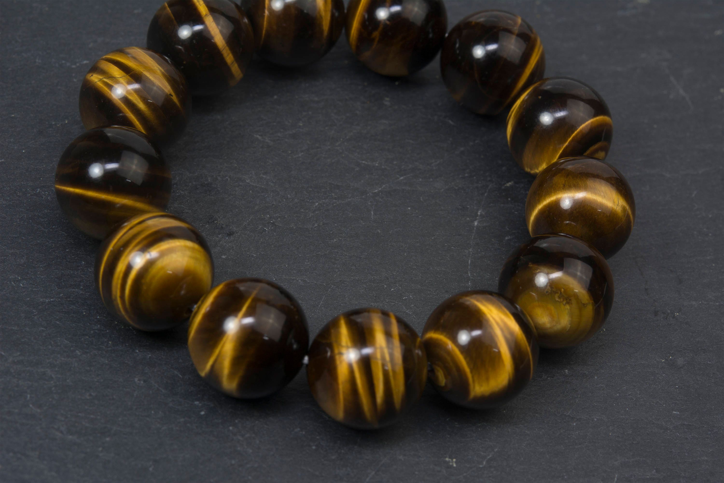 9 Colors Tiger Eye Bracelet Natural Beads Stone for Men Gift Transfer Lucky