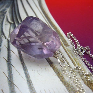 light amethyst necklace image 2