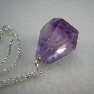 light amethyst necklace image 3