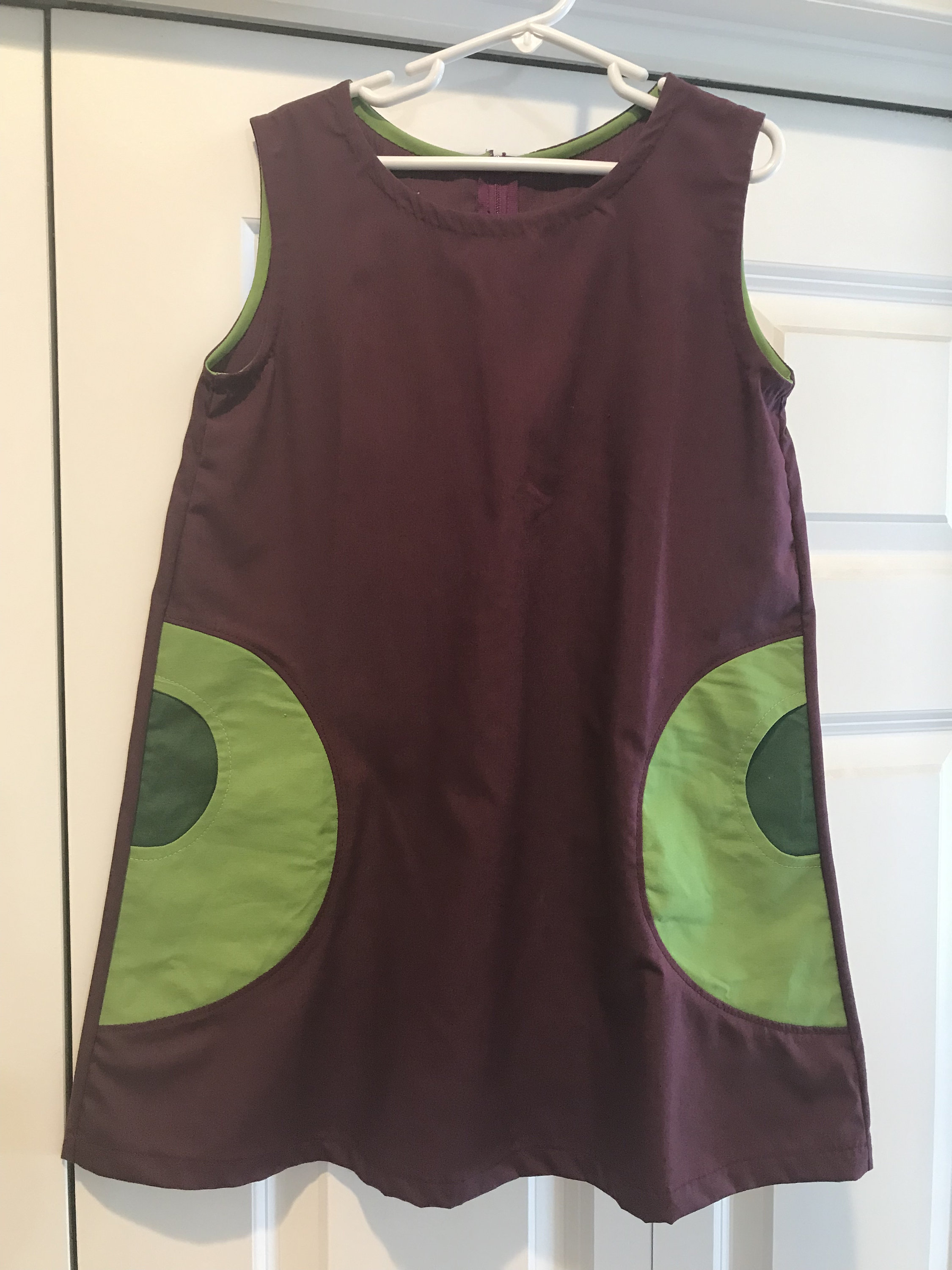 Girls Aline Dress With Sytlish Circular Pocket PDF Sewing | Etsy