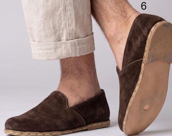 Men Grounding & Earthing Barefoot Slip-On Shoes Grounding
