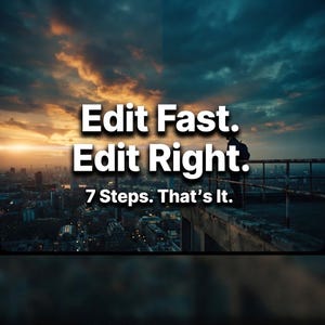 Edit fast edit right 7 steps to Scroll Stoping Video Edits Digital ebook creators