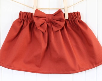 orange baby dress