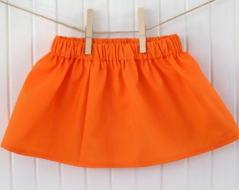 burnt orange baby dress