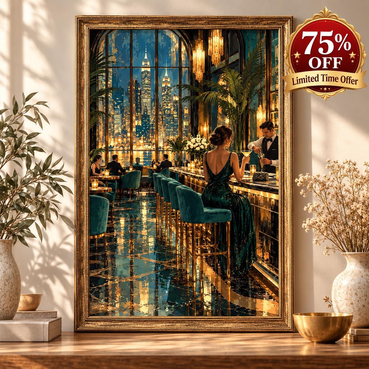 Art Deco Poster - Etsy