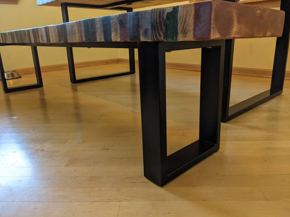 Butcher Block Dining Set Etsy Australia